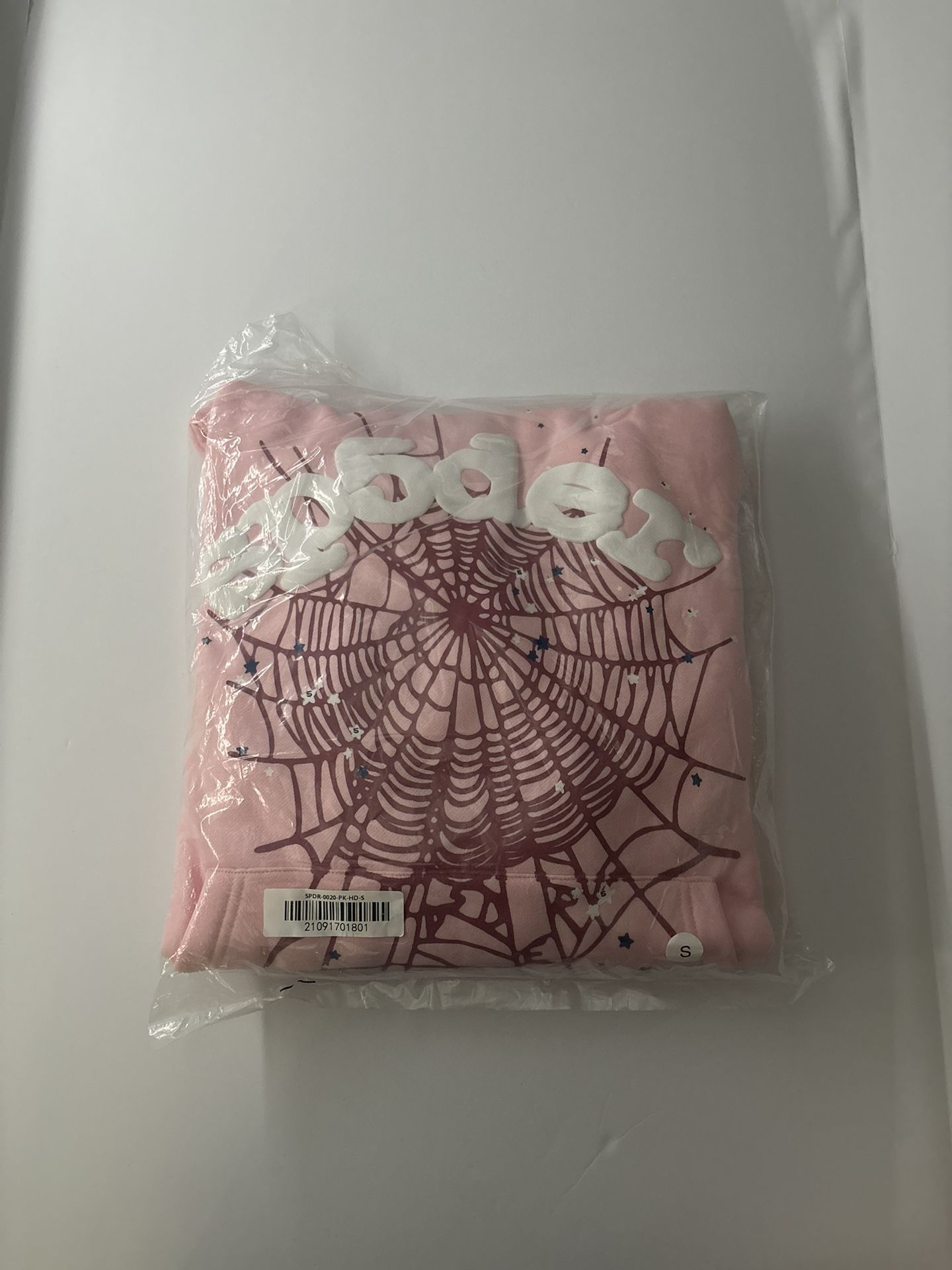 Sp5der OG Web Hoodie Pink