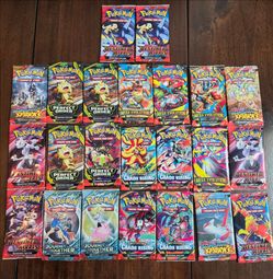 Pokémon booster packs!