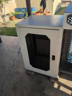 Steel cabinet frame