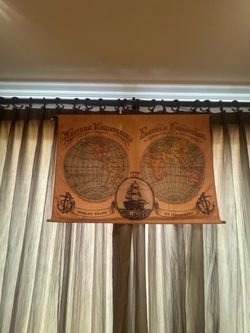 Wall decor map