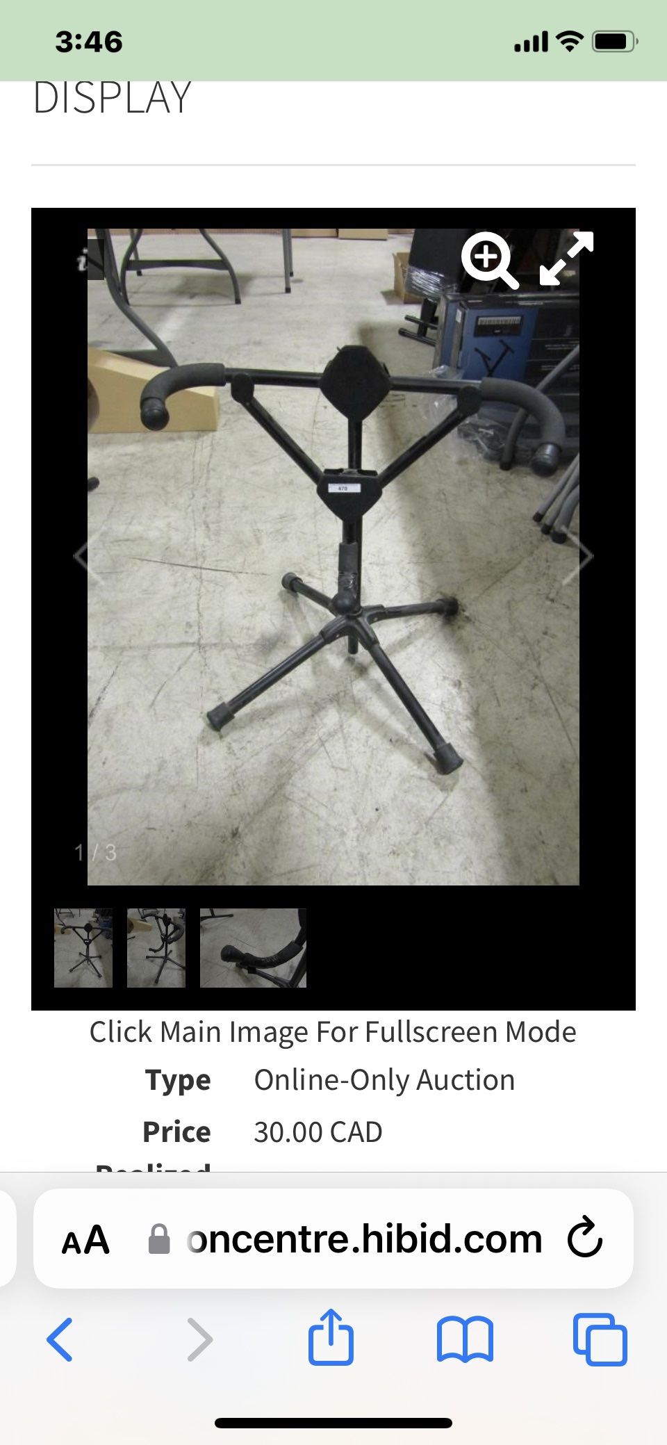 Catch O-Matic guitar stand for Sale in Pompano Beach, FL - OfferUp