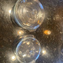 2 Anchor Round Glass Casserole Dishes