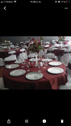 Decoraciones para todos tipos de eventos renta de mantelería meseros y más muy buenos precios