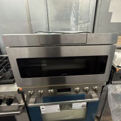 Sharp Microwave Drawer Oven (Model SMD3070AS) – New Open Box – $999  Description: Upgrade your kitchen with a Sharp Microwave Drawer Oven — sleek buil