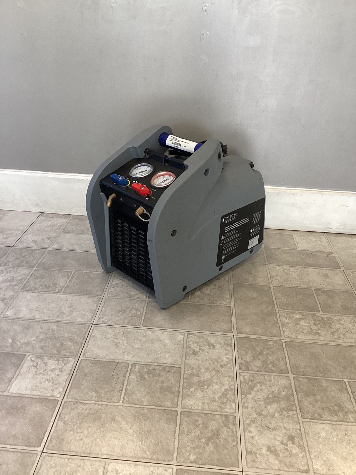 Inficon Vortex Dual Refrigerant Recovery Machine