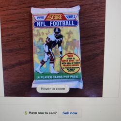 1990 Score Football Pack