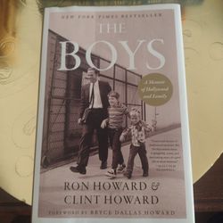 2021 BOOK  NEW YORK TIME BESTSELLING THE BOYS BY RON HOWARD 