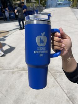 Dodgers teachers Appreciation Tumbler