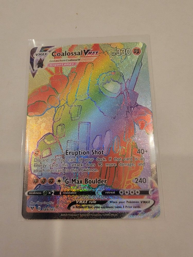 coalossal vmax pokemon card value - Sword & Shield - Vivid Voltage - this attack does 90 more damage VIV099) Coalossal VMAX - De