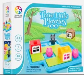 Smart Games Three Little Piggies Deluxe Puzzle Game