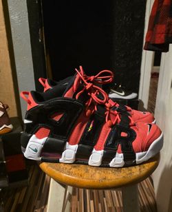 Nike Air More Uptempo Bulls sz 11.5  New condition $150