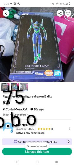 Bandai Namco Ichiban show Eva 01 test type