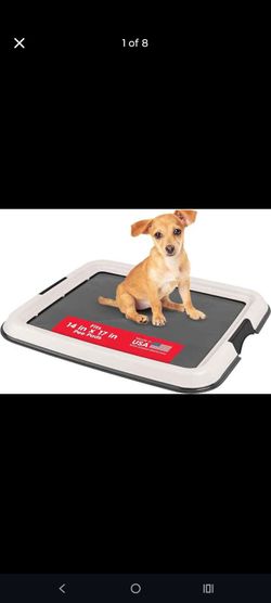 IRIS USA Pee Pad Holder, Fits 14x17 Pads, Dark Gray, Made in USA
Dog Training Pad Holder, Holds Pads in Place, Leakproof Design, Secure Latches, Non-S