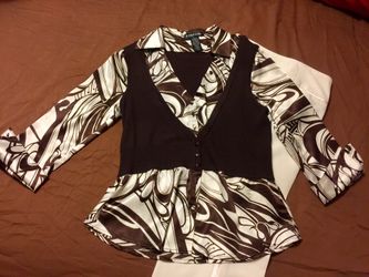 Brown & Cream shirt and pants