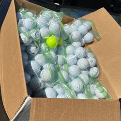 Clean Titleist Prov 1s And taylormade TP5s