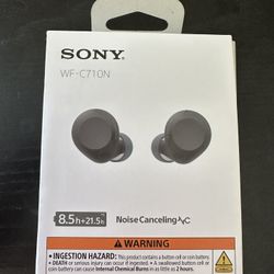 Sony WF-C710N Truly Wireless Noise-Canceling Earbuds