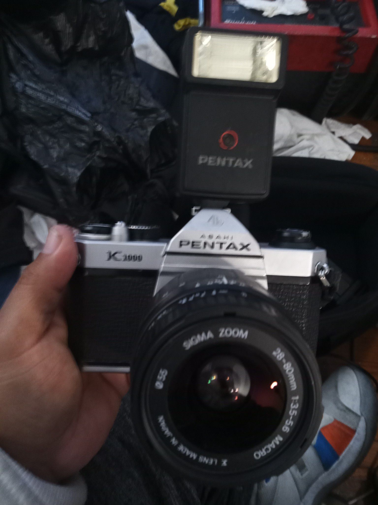 Pentax k1000 camera