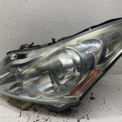 2010 2011 2012 2013 Infiniti G35 G37 Sedan HID Headlight LH Driver Left  OEM 