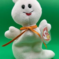TY Beanie Baby - SPOOKY the Ghost (4th Gen hang tag) | 8 inch | 10/31/1995