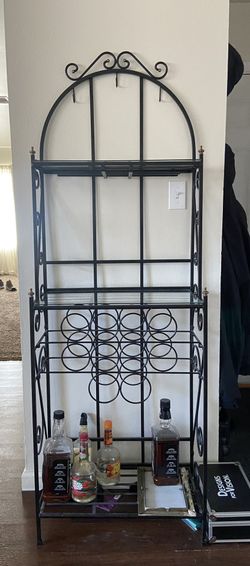 Metal Wine Rack