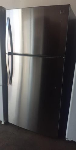 Kenmore Top Mount Stainless Steel Refrigerator
