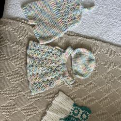 Crochet Baby Girl Clothing 