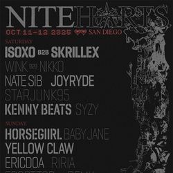 2 Day One Tickets To Nite Hearts Plus Parking Pass