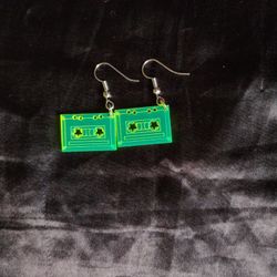 Cassette Tape Earrings 