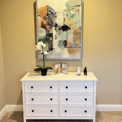 White Wooden Dresser