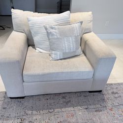 Victoria's Armoire Two Oversized Armchairs