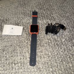 Amazfit Bip A1608 Smartwatch Black – Nice Condition