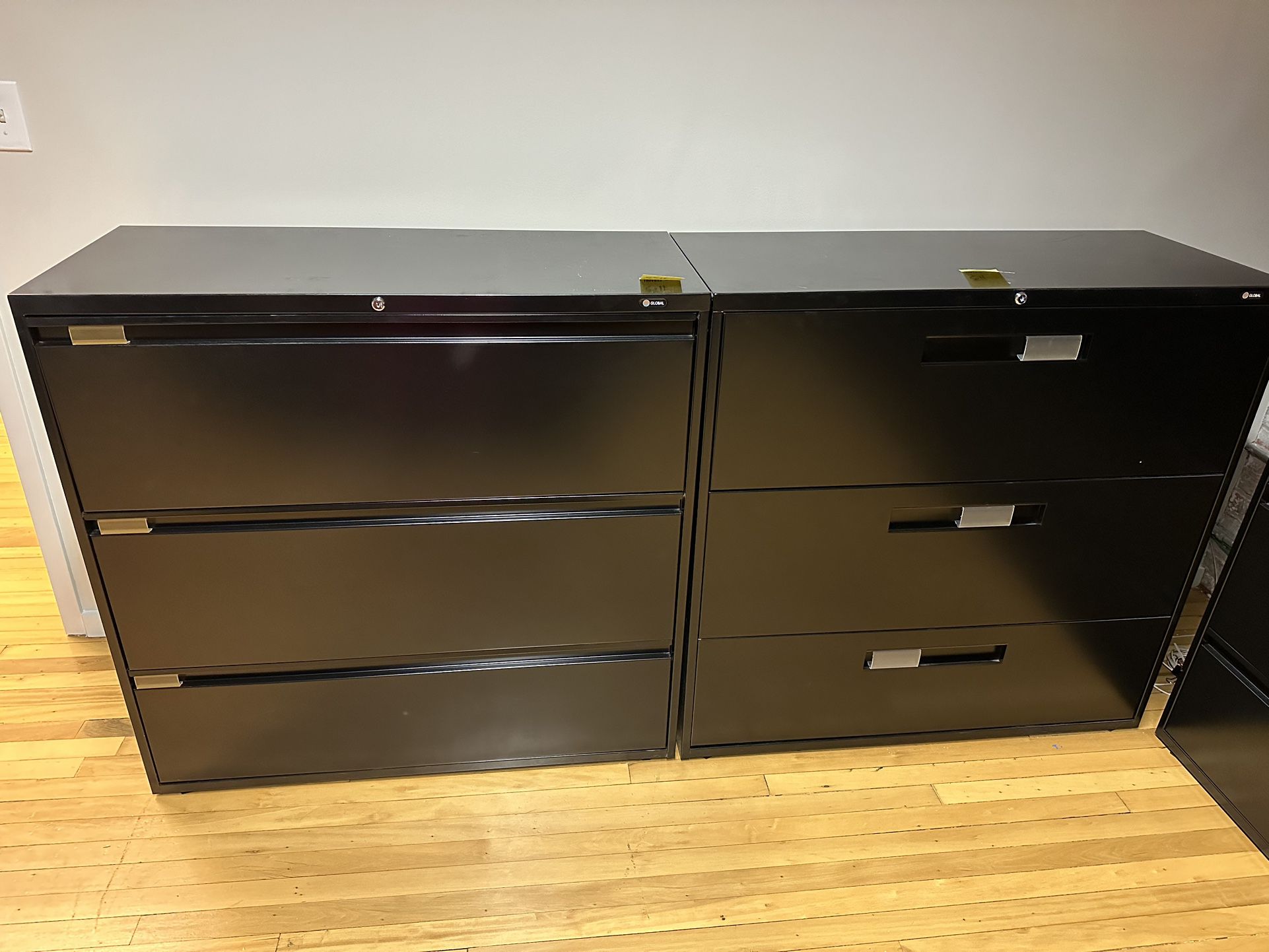 Global Industrial 3-Drawer Lateral Filing Cabinets