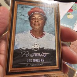 Cincinnati Reds Joe Morgan '18 Panini Diamond Kings Portraits Insert Baseball Card 