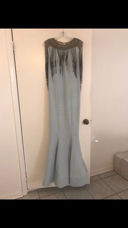 Elegant Light Blue Dress