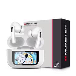 Brand new Monster LED Screen Bluetooth earbuds