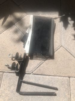 Table tennis net and table rack