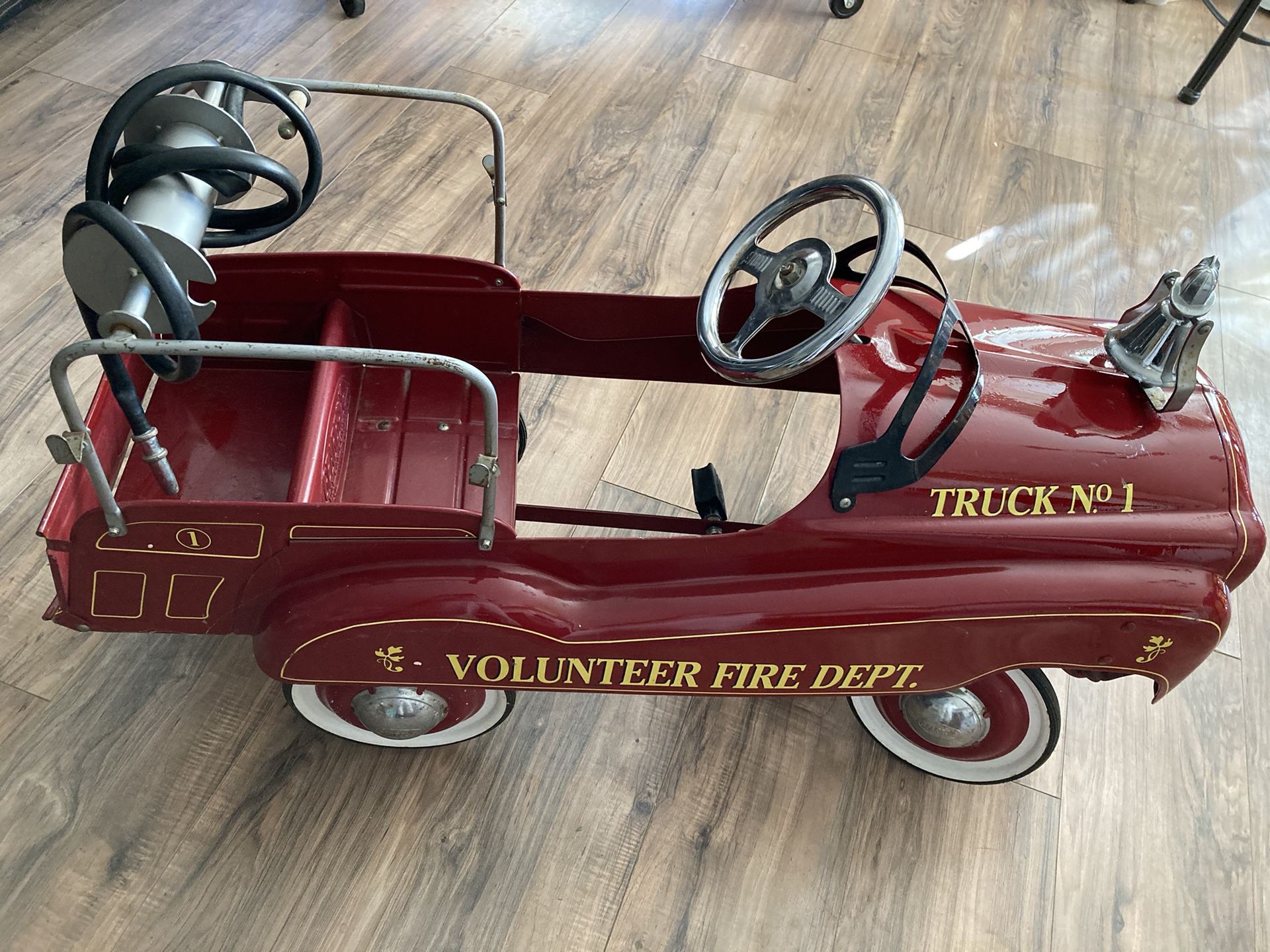 Fire Engine Pedal Car