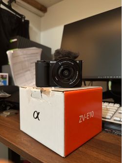 Sony zv-e10 camera