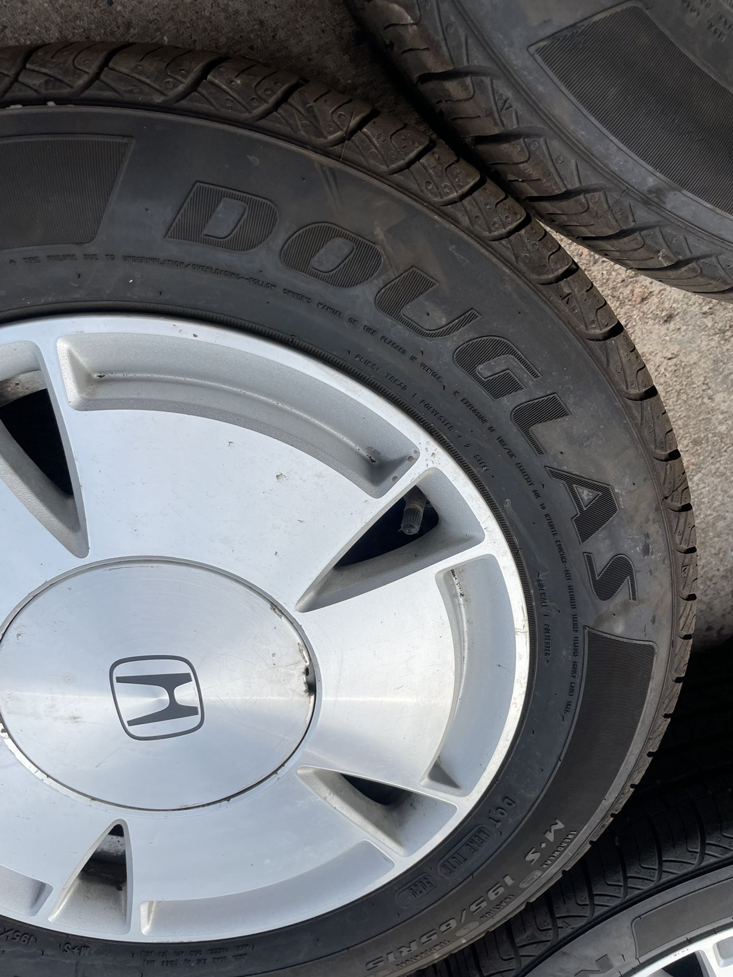 2006-2011 Honda Civic Enkei Wheels 195 65 15 Tires 90%