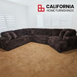 Modern Pull-Out, Convertible Sectional Corduroy Sofa Bed with Storage & USB