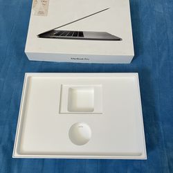 Apple MacBook Pro 15” Touchbar 2016 To 2018 Box Only