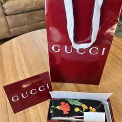 Gucci Printed Silk Twill Ribbon