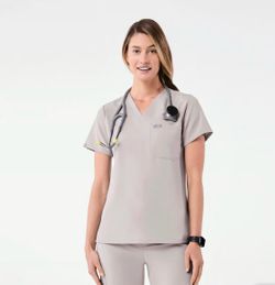 Figs Scrub Set - Slate, XSmall