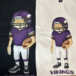 Vikings Bad Bunny Custom T Shirts 