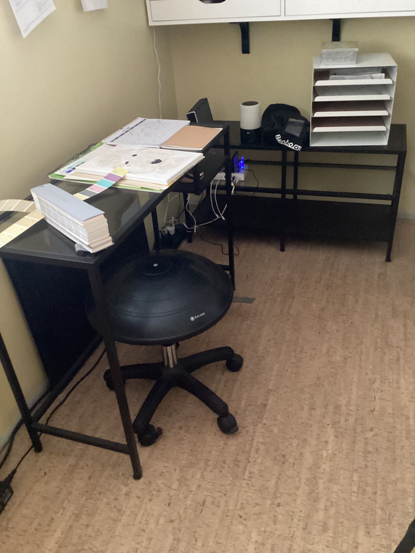Ikea Lightweight Desk and Media Stand