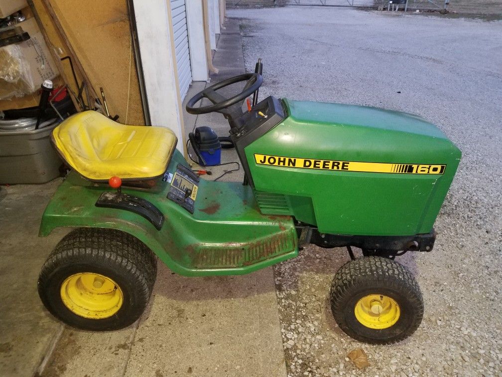 John Deere 160 Lawn Tractor With Kawasaki FB460V Engine