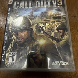 Call Of Duty Play Station 3