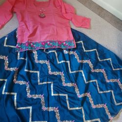 Party Wear Lehenga /wedding/anniversary Gift/sangeet/sale $38