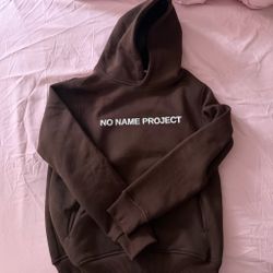Brand New NO NAME PROJECT "We're All Strangers Healing Together" Hoodie - Brown, Size Large