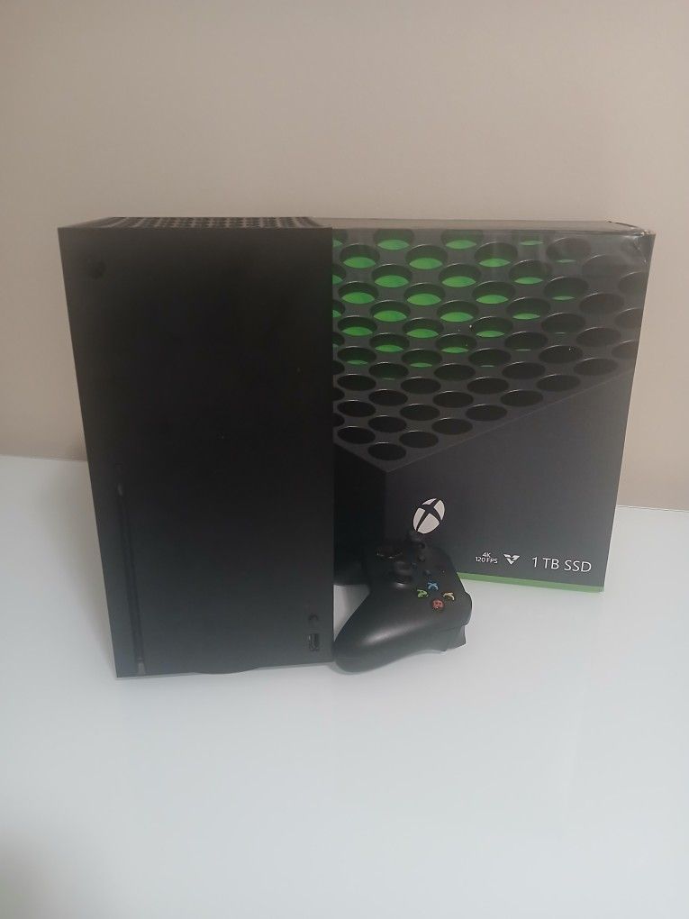 Xbox Series X de 1 TB + 1 control inalámbrico, compatible con miles de juegos, Cable HDMI